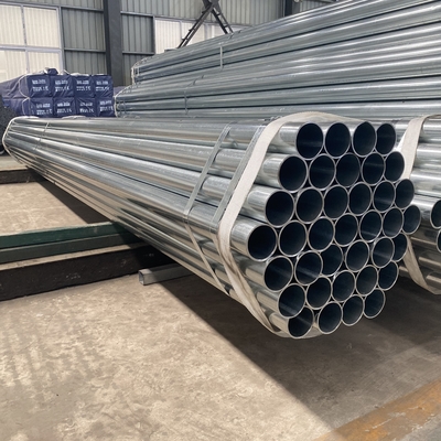Ο ψευδάργυρος Q235 40-60g/M2 γαλβάνισε το σωλήνα χάλυβα χτίζοντας τον καυτό βυθισμένο γαλβανισμένο σωλήνα ASTM 0.32.2mm ΓΠ