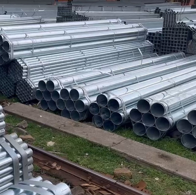 Χάλυβας Han άνευ ραφής που γαλβανίζει γύρω από το σωλήνα DX51D Z265 70 πάχος ISO9001 μετάλλων φύλλων