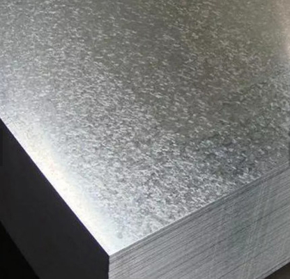 Γαλβανισμένο μέταλλο φύλλων χάλυβα S250GD S550GD ASTM 4x8 0.12MM4.5MM