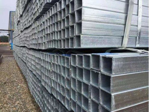 Ο καυτός γαλβανισμένος σωλήνας JIS ASTM γαλβάνισε τον ορθογώνιο σωλήνα Q235 Q345 3mm χάλυβα