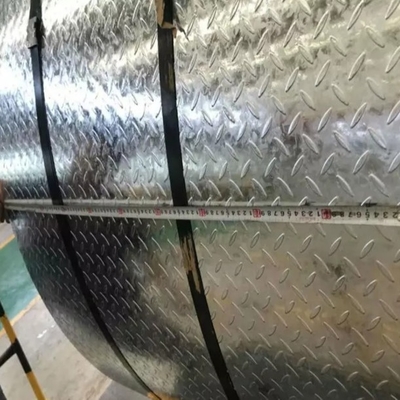SGCC CGCC γαλβάνισε Chequer τα υλικά 600mm πλάτος DX51D υλικού κατασκευής σκεπής πιάτων
