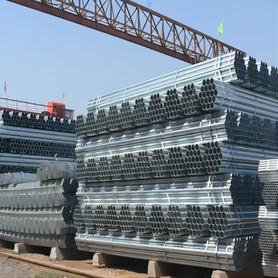 Q235B DN80 Γαλβανισμένος εν θερμώ 0,1 - 300mm Σωλήνας Θερμοκηπίου / Πυροσβεστικός Χαλύβδινος Σωλήνας Παροχής Νερού
