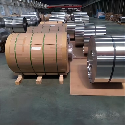 1050 H24 3003 5083 6061 T6 Rolled Coating Πηνίο αλουμινίου για διακόσμηση 100 - 2000mm
