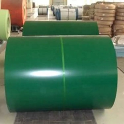 Color Coated PPGI Galvanized / Galvalume Steel Coil 3005 6005 8017 9003