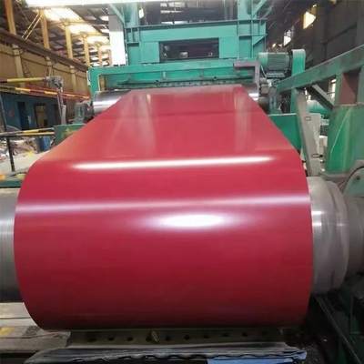 Color Coated PPGI Galvanized / Galvalume Steel Coil 3005 6005 8017 9003