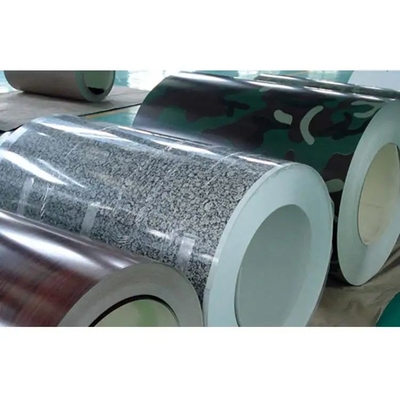 RAL χρώματος ντυμένο PPGI χάλυβα υλικό βάρους 3-8MT BLDE+Z επιμήκυνσης σπειρών υψηλό