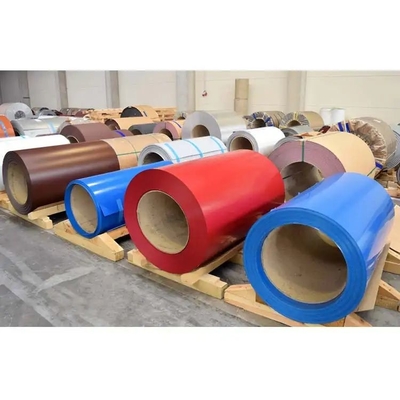 Γαλβανισμένο σύνολο σκληρά 610mm DC51D+Z μήκους βάρους σπειρών 3-8MT RAL χρώμα