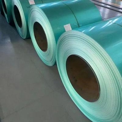 γαλβανισμένη ταυτότητα 508/610mm σπειρών φύλλων υλικού κατασκευής σκεπής 6001250mm PPGI