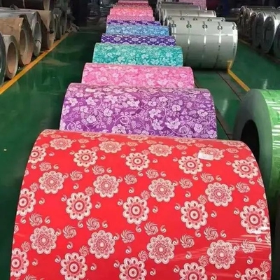 γαλβανισμένη ταυτότητα 508/610mm σπειρών φύλλων υλικού κατασκευής σκεπής 6001250mm PPGI