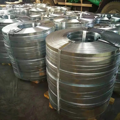 Ζεστή βύθιση Gi Ζαλβανισμένη ταινία χάλυβα 0,8mm Z40g SGCC SGCH πλάτος 30mm-850mm Regular Spangle