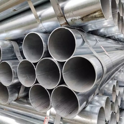 Astm A36 A53 1 2 Ζυγισμένος σωλήνας θερμά βουτηγμένος Q235b Q345a Erw Ζυγισμένος στρογγυλά στο πετρέλαιο αέριο