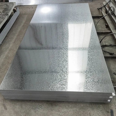 ASTM A653 Ζυγισμένη επίπεδη πλάκα Q195 Q235B κανονική σπαγγάλη κατά της σκουριάς για οροφές