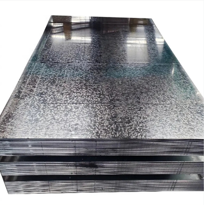 Ζυγισμένο χαλύβδινο φύλλο Dx51d SGCC Spgc 4FT X 8 FT 0.1 - 3mm πάχος Αντι-αγγειοτύπωση