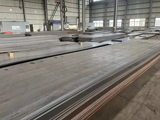 ASTM A283 βαθμός C Ελαφρύ χάλυβα άνθρακα Στρογγυλοί/πίνακες/πίνακες 6 mm παχιά μαύρη επιφάνεια Σιδηρόπλοιο